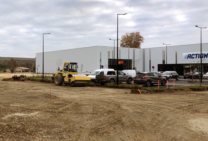 Retail Park d'Auterive : lancement des travaux