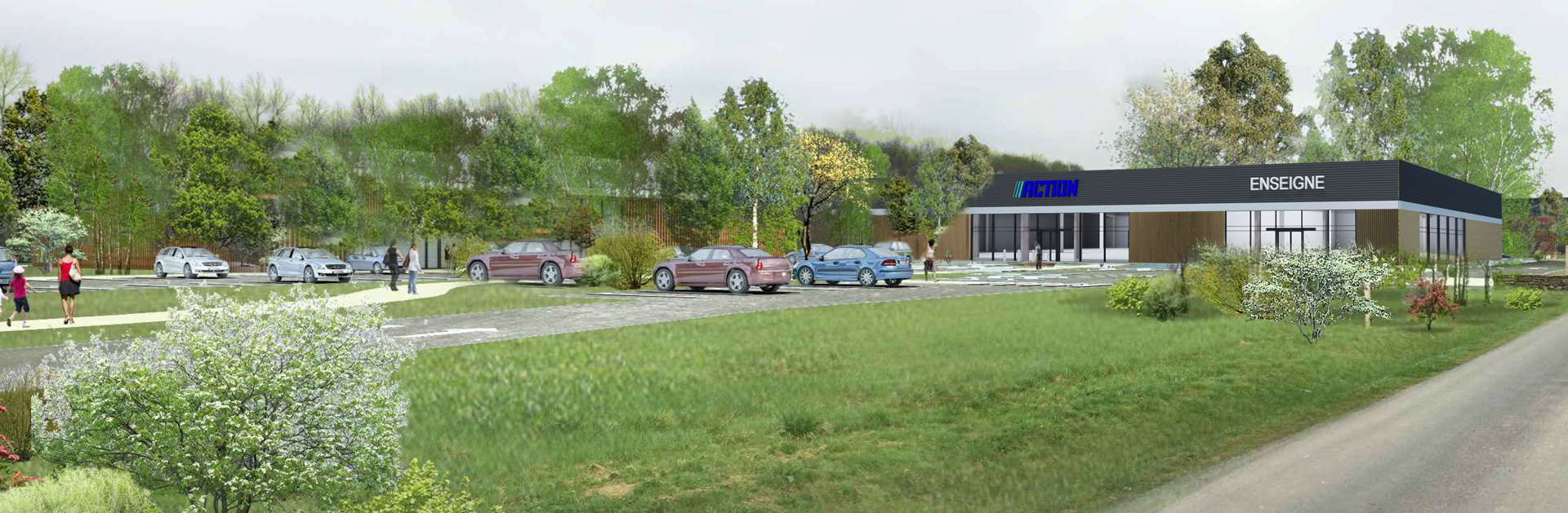 Artix : Création Super U 3 172m2 + Retail Park 3 128m2