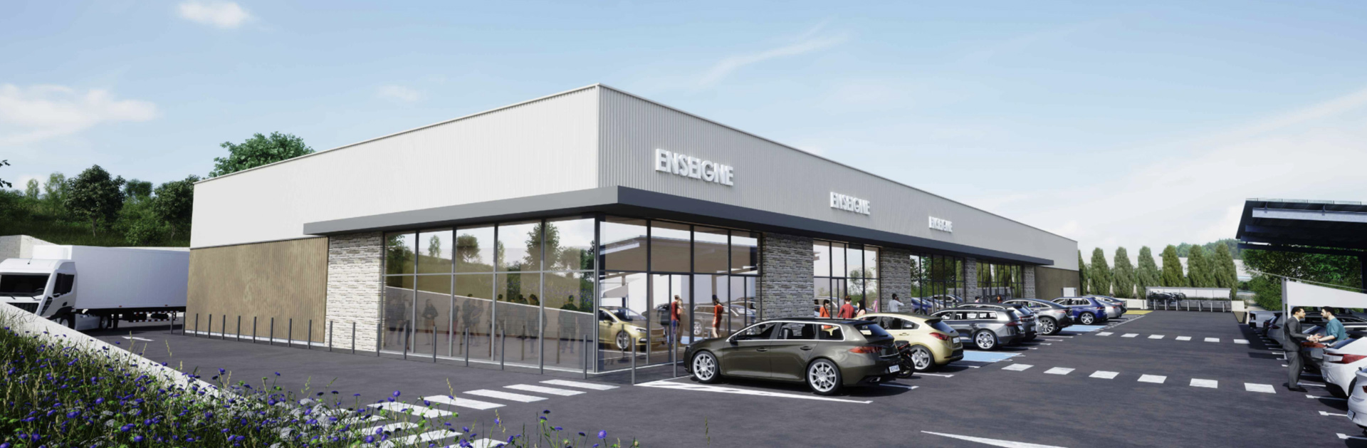 Centre commercial NISSAN