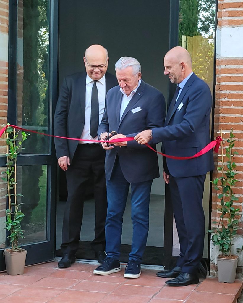 Inauguration des nouveaux locaux d'Obazyne à Blagnac