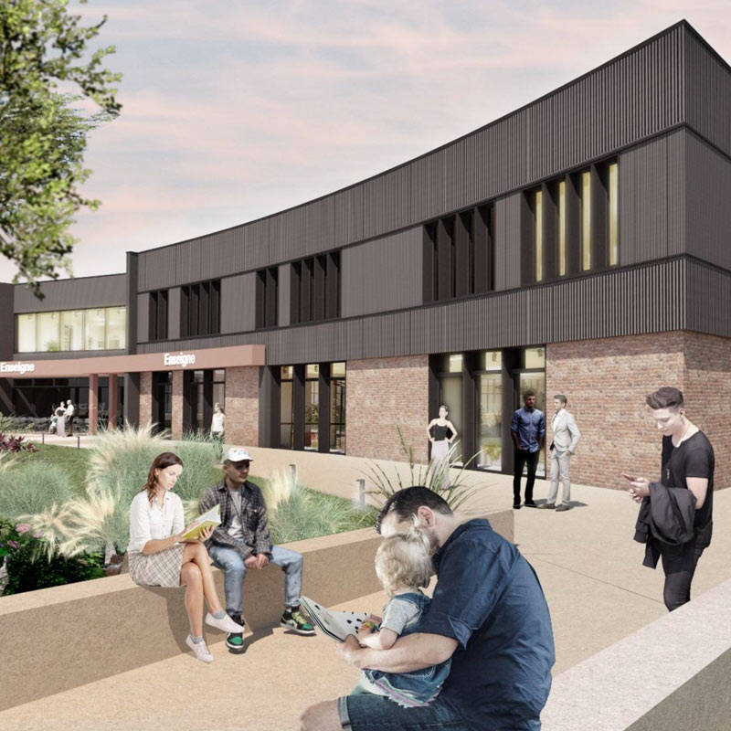 Mâcon : Extension du centre commercial Auchan