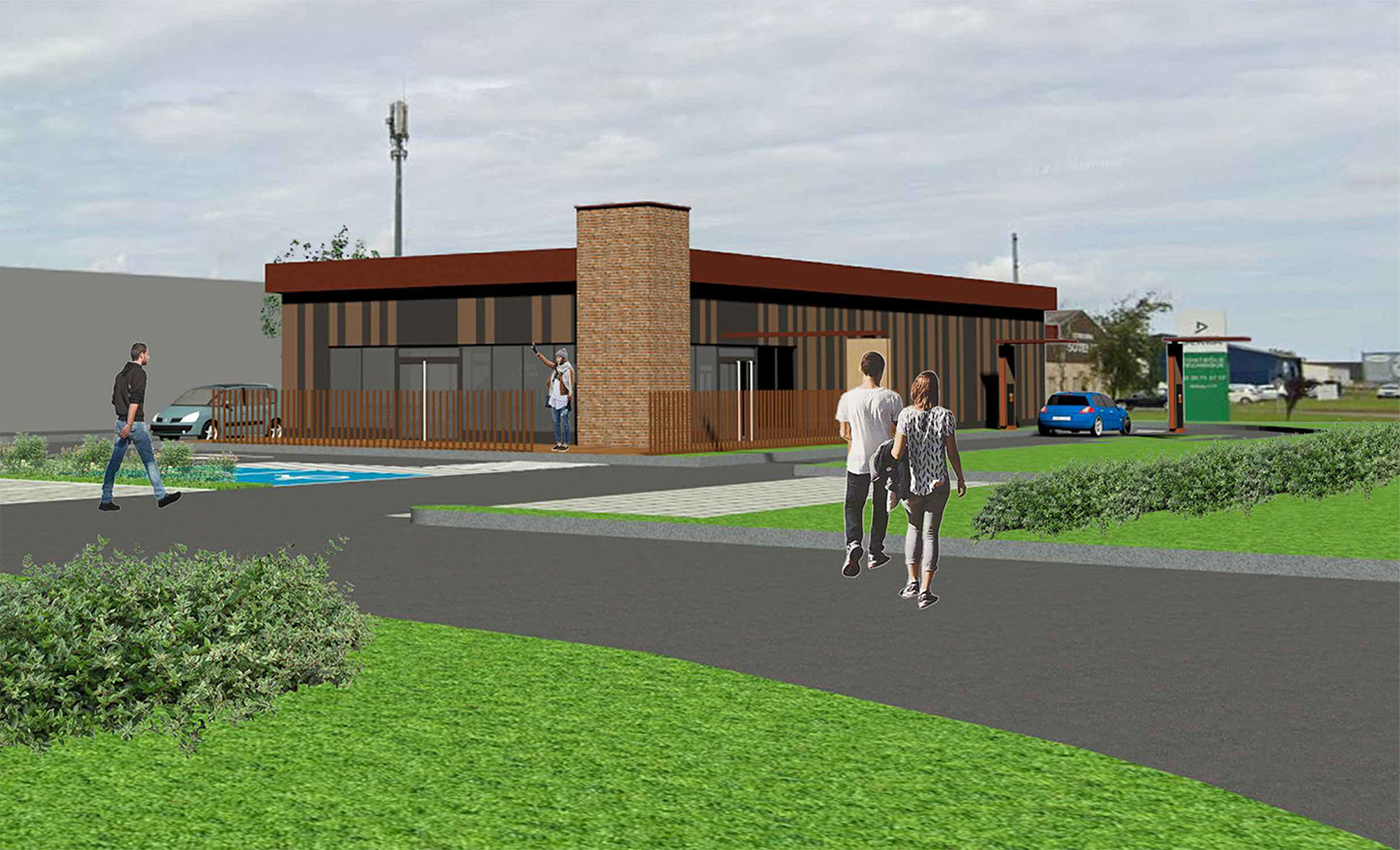 Programme de commerces et de services à Carentan