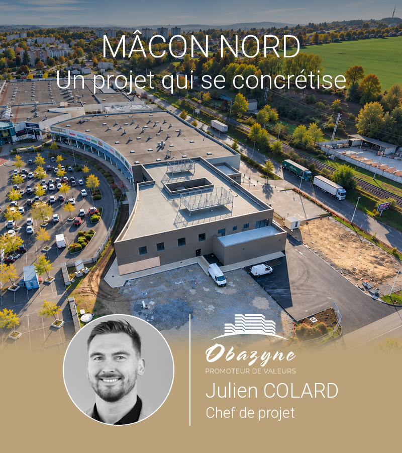 Mâcon Nord : le nouvel ensemble tertiaire et commercial se concrétise