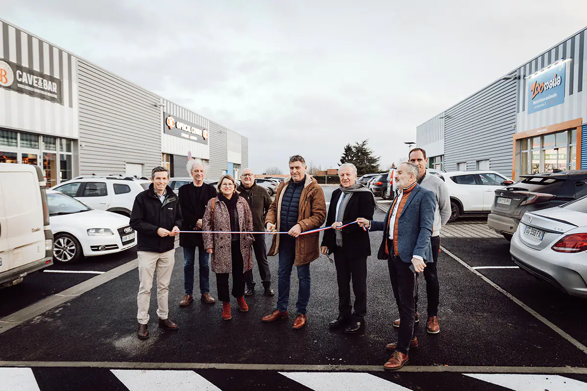 Inauguration du retail park Azay le Brulé - Obazyne
