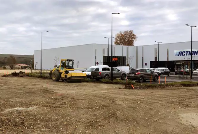 Retail Park d'Auterive : lancement des travaux