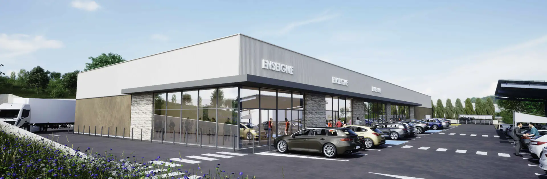 Centre commercial NISSAN