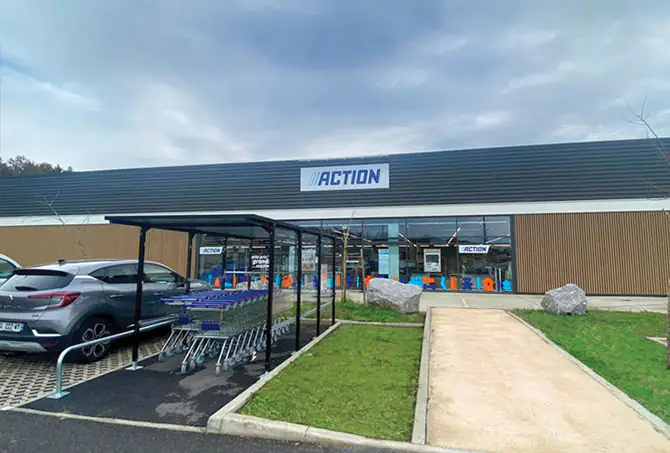 Création d’un ensemble commercial à Artix