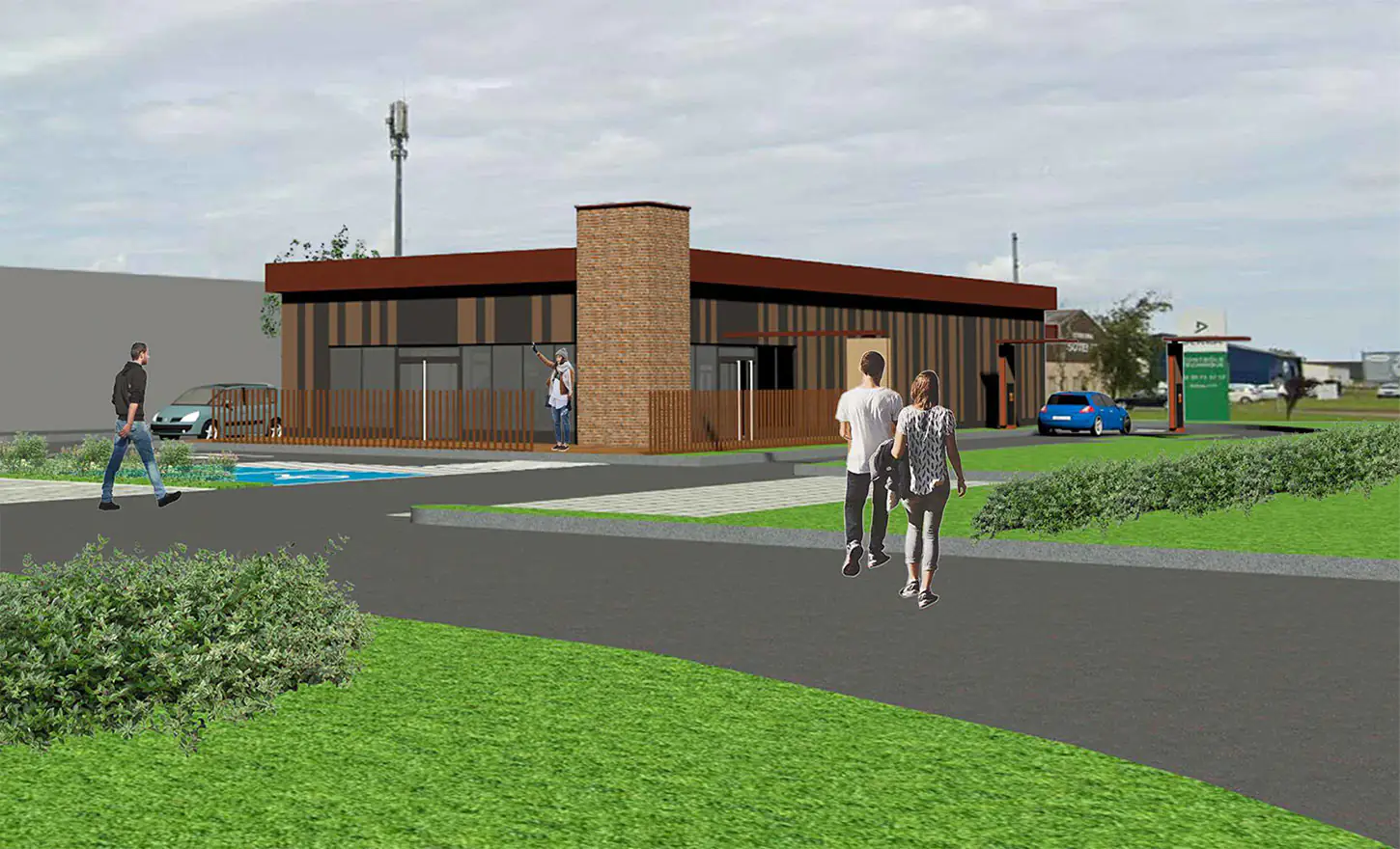 Programme de commerces et de services à Carentan