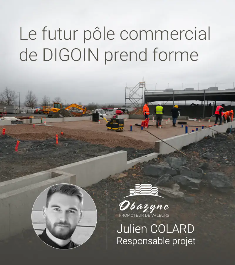 Digoin : le futur pôle commercial prend forme